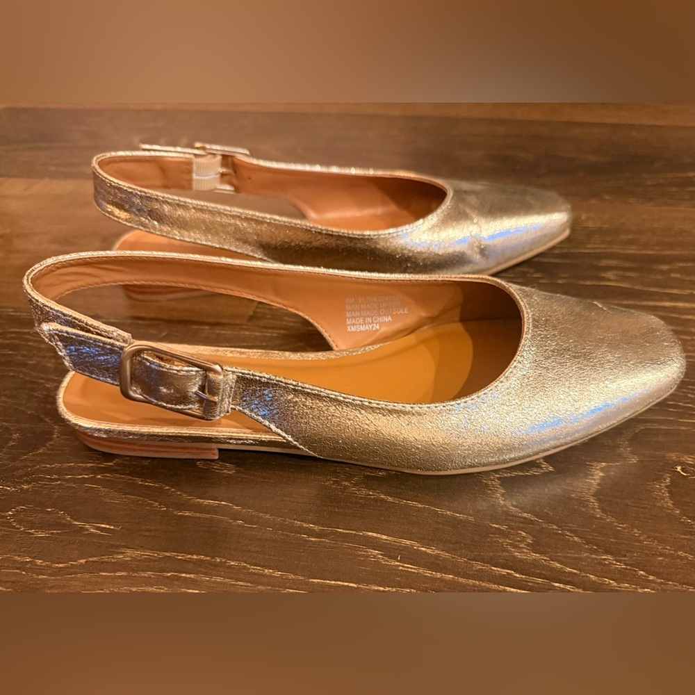 Elegant Gold Women's Shoes
